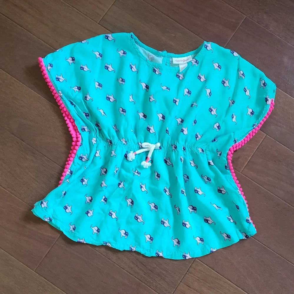 LIKE NEW  Cat & Jack SWIM COVER-UP
